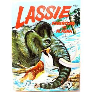 Vintage "Lassie Adventure in Alaska" Big Little Book